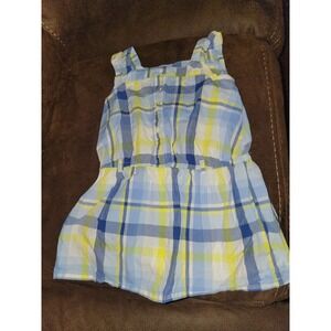 Gymboree outlet pocketful of sunshine plaid dress size 4